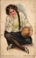 1913 American Girl No. 12. Fidler College Series No. 4. s: Alice Luella Fidler (fl)