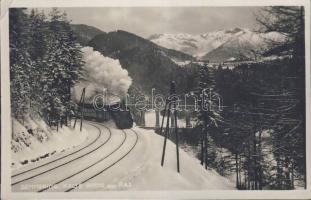 Semmeringbahn at Kalte Rinne viaduct (EK)