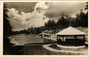 1942 Tatabánya, Strandfürdő tisztviselők részére. Magyar Általános Kőszénbánya Részvénytársulat tatai bányászata