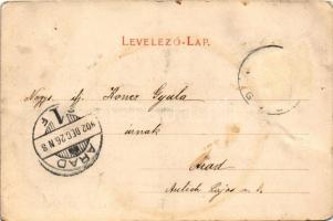 1902 Szajol (Alföld), Római katolikus templom, pályaudvar, régi vasútállomás, Lippich Gusztáv vármeg...