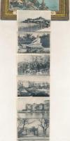 Corfu, Corfou, Kerkyra; leporellocard with 10 pictures