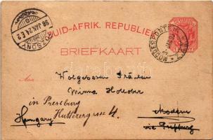 1898 (Vorläufer) Johannesburg, Kaffer Family. Greetings from Johannesburg, Transvaal. Photos by Hora...