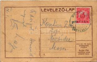 1918 Pozsony, Pressburg, Bratislava; Honvédnap a pozsonyi Duna parton a M. kir. 13. honvéd pótzászló...