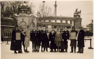 Ungarische Schlichttschuh Meisterschaft Foto AK