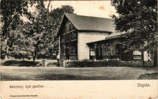 Ungvár, Uzshorod, Uzhhorod, Uzhorod; Széchenyi liget pavilon, vendéglő, étterem. Völgyi József kiadása / park, restaurant (fl)