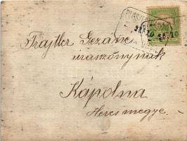 Pilisszentlászló, iskola. photo (11,9 cm x 9 cm) (EK)