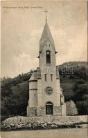 1909 Perecseny, Perechyn, Perecin; Római katolikus templom. Székely és Illés kiadása / Catholic church (apró lyuk / tiny pinhole)