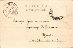 1905 Jajce, Wasserfall / waterfall (Rb)