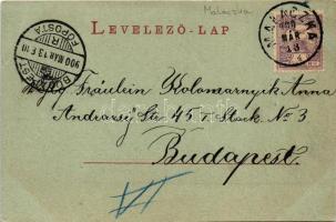 1900 Malacka, Malaczka, Malacky; Kolostor. Wetschl kiadása, Wiesner / monastery (EB)