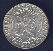 Csehszlovákia 1948. 100K Ag "Károly Egyetem 600. évfordulója" T:2