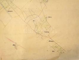 [Térkép] A Sári-Besnyői Állami Gazdaság üzemei területeinek kéziratos átnézeti térképe. Méret: 1:20 ...