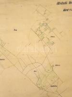 [Térkép] A Sári-Besnyői Állami Gazdaság üzemei területeinek kéziratos átnézeti térképe. Méret: 1:20 ...