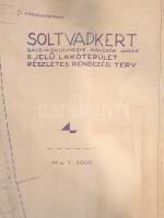 [Térkép] Soltvadkert (Bács-Kiskun megye, kiskőrösi járás) II. jelű lakóterületének részletes rendezé...