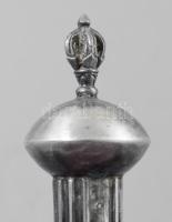 1812 Ezüst (Ag) tóramutató. Jelzett, mesterjegyes, kis kő berakással, h: 33 cm, bruttó: 97g /// 1812...