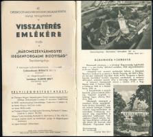 1940 Háromszék vármegye képes ismertető prospektus, Erdély egy részének visszafoglalása (Visszatérés...