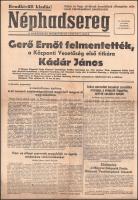 Néphadsereg. Rendkívüli kiadás! 1956. okt. 25., IX. évf. 251. sz., 2 p.