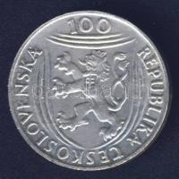 Csehszlovákia 1951. 100K Ag "K.Gottwald" T:2/2+