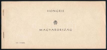 1954 Repülőnap bélyegfüzet (60.000) / Mi 1376-1378 stamp booklet