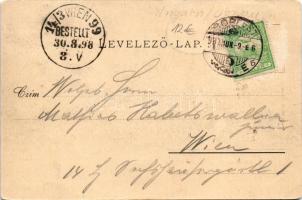 1898 (Vorläufer) Sopron, Tómalom és környéke / Teichmühle (Rb)