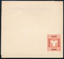 Shanghai helyi posta 1893 Díjjegyes címszalag, használatlan / Shanghai local post 1893 PS-wrapper, unused