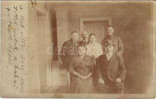 1918 Rahó, Rachov, Rahiv, Rakhiv; postások / postmen. photo (fl)