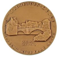 Franciaország 1978. "6. Marvejols-Mende félmaraton - 23,3 km - 1978. 7. 23. - A mende-i Régi No...