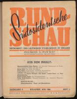 1944 Südostdeutsche Rundschau, a Magyarországi német népcsoport újságja, 1944. május, III. évf. 5. s...