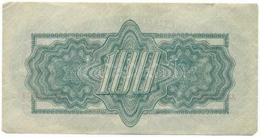 Csehszlovákia 1944. 100K T:F Czechoslovakia 1944. 100 Korun C:F Krause P#48