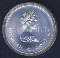 Kanada 1974. 5$ Ag "Montreali olimpia - kenu" T:1