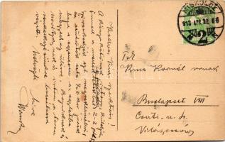 1913 Miskolc, Nyári lak a Csabai úton, villa (EK)