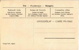 Fót, Népjóléti Intézmény, Tanácsadó iroda, Gróf Károlyi Lászlóné született Gróf Apponyi Franciska do...