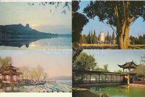 KÍNA - 50 db modern postatiszta város képeslap / CHINA - 50 modern unused town-view postcards