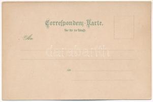 Knofel - Ankunft in Karlsbad. Heliocolorkarte von Ottmar Zieher / Jewish greeting from Karlovy Vary,...