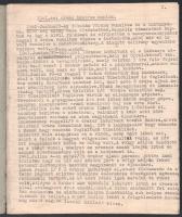 1939-1941-1943 Madarász Jenő karpaszományos szakaszvető hagyatéka. Benne "1941. évi orosz hábor...