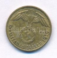 Német Harmadik Birodalom 1939J 5pf Al-bronz T:XF
German Third Reich 1939J 5 Pfennig Al-bronze C:XF
...