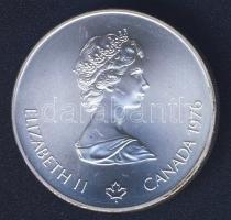 Kanada 1976. 5$ Ag "Montreali olimpia - olimpiai falu" T:1