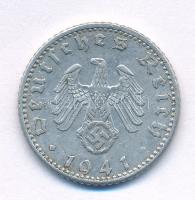 Német Harmadik Birodalom 1941A 50pf Al T:XF
German Third Reich 1941A 50 Reichspfennig Al C:XF