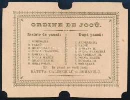 1893 "Ball Asociatiunei Transilvane din 8 Octobre 1893 in Naseudu", Bistrita (Beszterce), ...