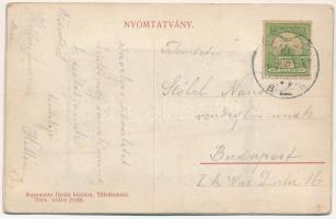 Tátralomnic, Tatranská Lomnica (Magas-Tátra, Vysoké Tatry); Leporellolap 10 képpel: vasútállomás és ...