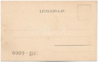 Szamosújvár, Gherla; Országos fegyintézet, börtön / prison. Art Nouveau, floral