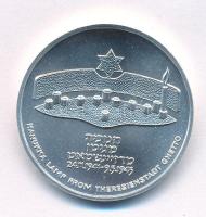 Izrael 1984. 1Sh Ag "Hanukka" emlékérme T:BU Israel 1984. 1 Sheqel Ag "Hanukka" commemorative coin C:BU Krause KM#144