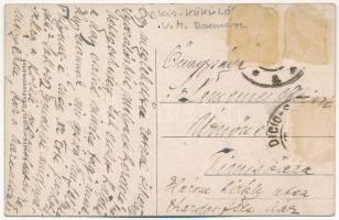 1929 Dicsőszentmárton, Tarnaveni, Diciosanmartin; Kisküküllővármegyei közkórház és Elmegyógyintézet,...