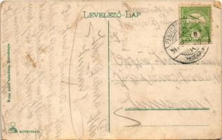 1916 Resicabánya, Resita; Panor akna, iparvasút, bánya. Weiss Adolf kiadása / Schacht / mine, indust...