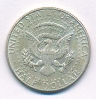 Amerikai Egyesült Államok 1964D 1/2$ Ag "Kennedy" T:AU,XF USA 1964D 1/2 Dollar Ag "Ke...