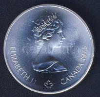 Kanada 1975. 10$ Ag "Montreali olimpia - úszás" T:1