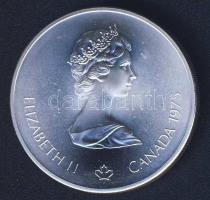 Kanada 1975. 10$ Ag "Montreali olimpia - kenu" T:1