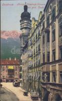 Innsbruck Prince Friedrich street with The Golden Roof