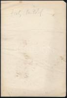 cca XIX. sz. utolsó harmada Fiatal festő a műtermében, ismeretlen személy portréja, törésnyomokkal, ...