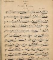 cca 1930 Hegedű, kotta kolligátum hegedű művekből Garay György (1909-1988) hegedűművész, tanár hagya...