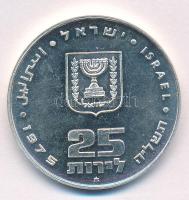 Izrael 1975. 25L Ag "Pidyon Haben" emlékérme T:AU (PP) Israel 1975. 25 Lirot Ag "Pidy...